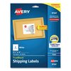 Avery Shipping Labels w/ TrueBlock Technology, Inkjet Printers, 3.33 x 4, White, 150PK 08164